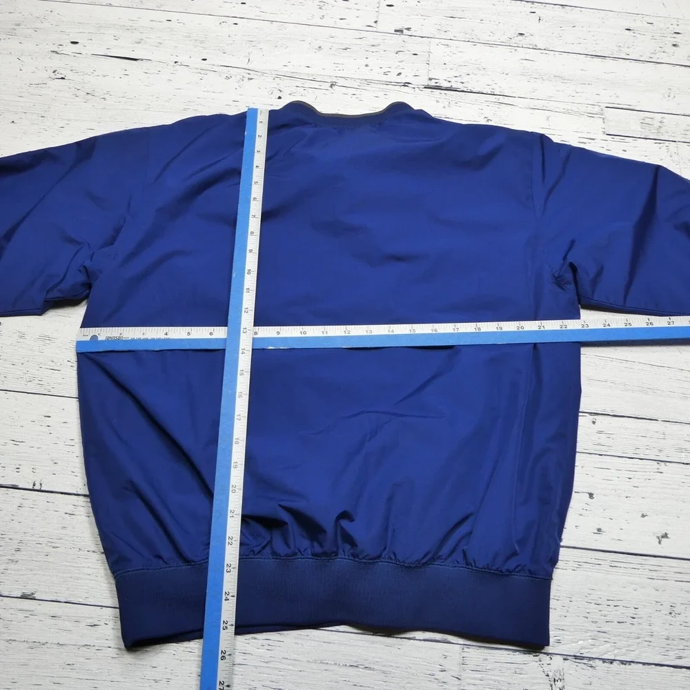 Cabelas Windbreaker Jacket Size Medium Blue Mesh Lined‎ Pullover Windshirt